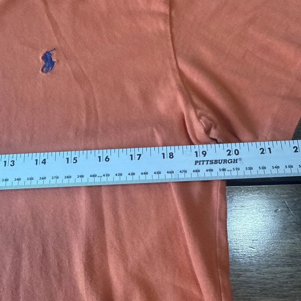 Polo Ralph Lauren orange neck